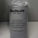 Bedsure GentleSoft Fleece Blanket Twin Size Grey - 300GSM Lightweight Plush Fuzzy Cozy Soft Warm Blanket for Bed, Sofa, Couch, Travel, Camping, 60x80 inches