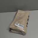 DEXI Bathroom Rugs 16x24, Non Slip Washable Bath Mat, Absorbent Chenille Bathmat, Ultra Soft Thick Carpet for Tub Shower Floor, Dark Beige