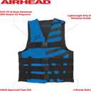 Airhead Trend Life Jacket, Coast Guard Approved, Men's, Women's and Youth Sizes, Blue - 2XL/3XL