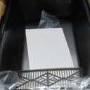 Tripamin 15 XL Stainless Steel Cat Litter Box Enclosure, XXL Stainless Steel High Sides with Lid, Extra Large Metal Cat Litter Box (Translucent Black, XX-Large)