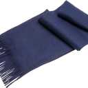 12 Pack Fleece Winter Scarves, Warm Winter Scarf Multi-color Bulk Wholesale, Unisex Men Women (Assorted)