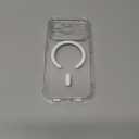 CANSHN Magnetic Compatible with iPhone 17 Pro Case Clear, Upgraded [Full Camera Protection] [Compatible with Magsafe] Non-Yellowing Protective Shockproof Bumper Phone Cover 6.3 Inch - Clear