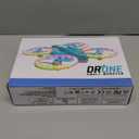 Drones for Kids With Cool Light, Kids Drone with 3D Flip, Altitude-Hold, Self-Rotation, Headless Mode, 3 Speed Modes, One-Click Take-off/Landing, Mini Drone for Christmas, Beginners, Indoor (Blue)