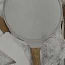 SENSARTE Nonstick Ceramic Cookware Set 23-Piece, Healthy Pots and Pans Set, Non-toxic Kitchen Cooking Set with Stay-Cool Handles, Silicone Utensils and Pot Protectors, PFAS & PFOA Free (Medium, White)