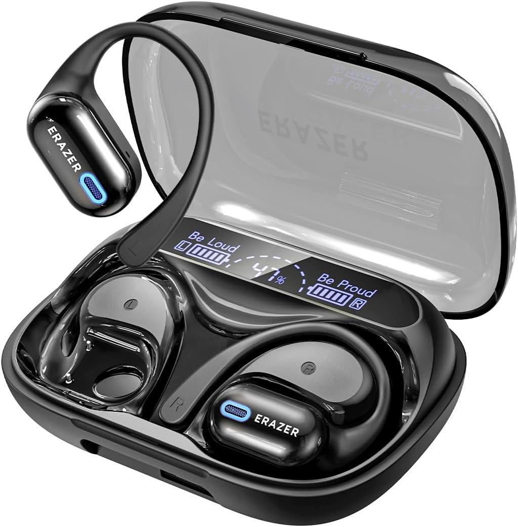 XP18 AI Translation Earbuds Real Time,134 Languages Translator Device No Subscription,Bluetooth 6.0 Translator Earbud 3-in-1 with 7 Translation Modes for Travel Business Meeting Learning Black