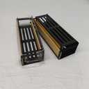 4 Pack Magnetic Spice Storage Rack Organizer for Refrigerator and Oven, Wood Fridge Organizers and Storage