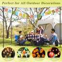 4 Pack String Light Poles for Outside, 10Ft Adjustable Outdoor Light Poles for String Lights, Outdoor Lighting Stand with Fork for Patio, Deck, Backyard, Garden, Party & Wedding