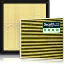 Engine & Cabin Air Filter Set for Ford F-150 (2015-2025 2026), Expedition (2018-2024), for Lincoln Navigator (2018-2024), Replace FL3Z-19N619-A CF12150, CA10262 7C3Z-9601-A