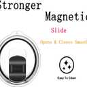 20 oz Tumbler Lids for Yeti, 2 Pcs Replacement Magnetic Spill-Resistant Lids for Yeti 20 oz Tumbler, 10 oz Mug, 10 oz Lowball with Magnetic Slider Switch, BPA Free