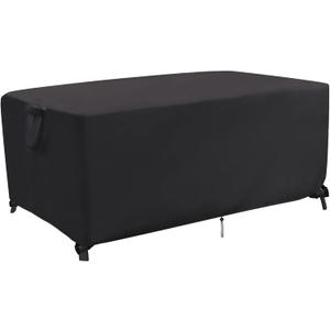 Outdoor Dining Table Cover, 72 Inch Rectangle Patio Dining Table Covers, Waterproof Outside Table Cover Furniture Covers - 72 X 36 X 28 Inch