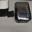 SVAVO Automatic Soap Dispenser Touchless, Hand Soap Dispenser Wall Mount, Electric Sensor Battery Operated for Offices Home Kitchen Bathroom Hotel Restaurant Commercial, 34fl.oz/1000ml Black