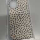 Jusy Compatible with MagSafe Polka Dot Leopard Print Phone Case for iPhone 11, Trendy Luxury Magnetic Soft TPU and Hard PC Protective Phone Cover for Women Girls - Polka Dot