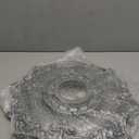 Ekena Millwork CM18RLPES Riley Ceiling Medallion, Pewter (Pewter (Metallic Series))