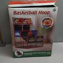 2 in 1 Dual Basketball Arcade Game Indoor/Outdoor With LED Scoring and Sound, Sport Play Toy Includes 6 Balls & Instruction & Pump For Teen Kids Toddler Birthday Christmas Carnival Backyard Party Gift