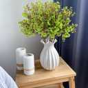 Hananona 10 Pcs Babys Breath Green Flowers Artificial Gypsophila Flowers St. Patrick's Day Fake Silk Flowers for Home Decor Spring Floral Arrangement Table Centerpieces