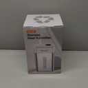 4.6L/1.2Gal Stainless Steel Humidifier for Bedroom, Top Fill Ultrasonic Cool Mist Humidifier Dishwasher Safe, Ultra-Low Noise, Sleep Mode, Humidifiers for Baby Nursery, Office & Indoor Plants