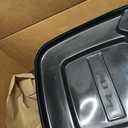 Outdoor Garbage Can Lid Replacement 50l Plastic Trash Bin Cover Square Recycling Container Lid for Outdoor Waste Bins and Kitchen Disposal