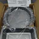 6 Piece Nonstick Carbon Steel Bakeware Set with Cake, Muffin, Cookie, and Loaf Pans, Easy Release, Oven Safe, 16.25 x 11.75 x 6.25 inches