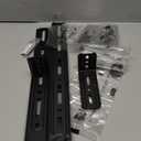 USX MOUNT Soundbar Mount, Sound Bar Mount for Mounting Above or Under TV, Fits Most of Sound Bars Up to 16 Lbs, with Detachable Extension Plates