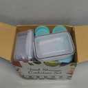 40 Piece Food Storage Containers with Lids(20 Containers & 20 Lids), BPA-Free Plastic Food Containers for Kitchen Storage and Organization, Leak Proof Meal Prep Container, Includes Labels & Pen