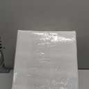 Geelin 8 Pack Acrylic Buffet Risers - 3 to 10 Inch Decorative Cube Boxes, Display Stands with Hollow Bottoms for Food Jewelry Table Display Supplies(Black,Flat)