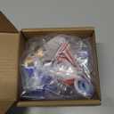 18pcs Faucet Adapter Kit Brass Metal Faucet Aerator Adapter Set, Male Female Sink Faucet Adapter Converter to Garden Hose, Shower Hose, Apply on Both Removable and Insert Aerators