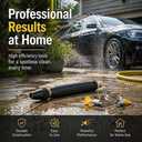 2PCS High pressure hose nozzle, Car Wash Water Gun, Adjustable Spray Patterns,Garden Hose Sprayer for Car Washing and Outdoor Cleaning, Sturdy Watering and Pressure Cleaning Accessory