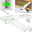 Window Air Conditioner Support Bracket- Universal AC Support Bracket Heavy Duty, Support Up to 85 lbs, Designed for 5000-12000 BTU A/C Units–AC Holder Fits Single Or Double Hung Windows