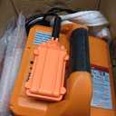 3-in-1 1500W Electric Hoist Winch, 120V Portable Electric Hoist with Remote (Manual/Cable/Wireless), 1500 lbs Capacity, 16 ft/min Speed, 25ft Height for Garage, Warehouse (Orange)