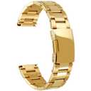 Metal Watch Band Rose Gold Watch Strap for Womens Metal Watch Band Replacement Metal Band Watch Strap Optional Color 10-20mm