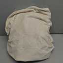 H.VERSAILTEX Velvet Stretch Couch Cushion Cover Plush Cushion Slipcover for Chair Loveseat Sofa Cushion Furniture Protector Seat Cushion Sofa Cover (3 Piece Sofa Cushion Covers, Ivory)