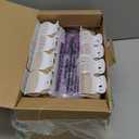 Conair Hot Rollers for Long, Medium & Short Hair, 12 Ceramic Flocked 1-Inch and 1-Inch Heated Hair Rollers with Clips, Hot Curlers for Women, Volume & Curls