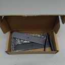 Mkono 8 Pack Shelf Brackets Black Heavy Duty Metal Hidden L Bracket for Shelves Support, Minimalistic Floating Shelf Bracket 6 Inch Rustic Industrial Wall Shelf Brackets