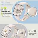 Sport Silicone Band Compatible with Apple Watch Bands 40mm 38mm 41mm 44mm 45mm 42mm 49mm Women Men,Soft Wristband Waterproof Replacement Sport Strap for iWatch Bands Series 9 8 7 6 5 4 3 2 1 SE Ultra