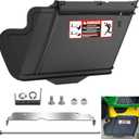 TCA16388 Discharge Chute Kit for Jo-hn Deere Lawn Tractors X300, X304, X320, Z355R, Z375R, GT225, GT235, GT235E, Replaces TCA16387 AM128245 M136526 - Complete Replacement Parts with Retaining Clip