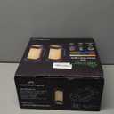 XMCOSY+ Outdoor Wall Lights, 2100LM Smart LED Porch Lights Outdoor, RGBCW Exterior Lighting Sconce, Wi-Fi Control, Compatible with Alexa, IP65 Waterproof, 2 Pack