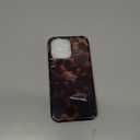 Jusy Compatible with MagSafe Brown Tortoise Shell Print Phone Case for iPhone 15 Pro Max, Amber Trendy Luxury Magnetic Soft TPU and Hard PC Protective Phone Cover for Women Girls - Tortoise Shell