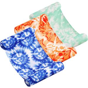 Sloosh 3 Pack 4-in-1 Inflatable Pool Floats - Water Hammock Lounges, Multi-Purpose Swimming Pool Accessories (Saddle, Lounge Chair, Drifter) for Pool, Lake, Outdoor, Beach, 26.7 x 46"