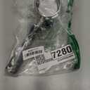 58mm Portafilter 3 Ears Double Spout Compatible with Barsetto BAE01, BAE02, Included 304 Stainless Steel Filter Basket and Puck Screen, Anodized Aluminum Handle Black