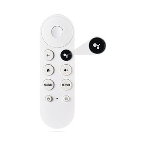 for Google Chromecast Voice Remote,Replacement Control for Google TV Remote/Streamer (Only for Snow Chrome cast Google)
