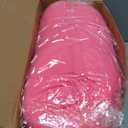 Thyle 2 Pack Bead Neck Pillow Small Bone Shape Neck Support Cushion for Bed Sofa Travel Soft Pillow for Home Sleeping Headrest and Lumbar Support(Pink, Blue)