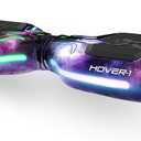 Hover-1 i100 Electric Self Balancing Scooter - 7MPH Top Speed, 6 Mile Range, 5HR Full-Charge, Built-In Bluetooth Speaker, Rider Modes: Beginner to Expert