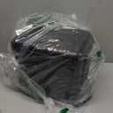 CROWNFUL Mini Fridge, 4 Liter/6 Can Portable Cooler and Warmer Personal Fridge for Skin Care, Cosmetics, Food,Great for Bedroom, Office, Car, Dorm, ETL Listed (Black)