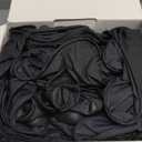 TitanFlex Heavy Duty Black Industrial Nitrile Gloves with Raised Diamond Texture, Latex Free (6mil/8mil) (02 8mil (100ct))