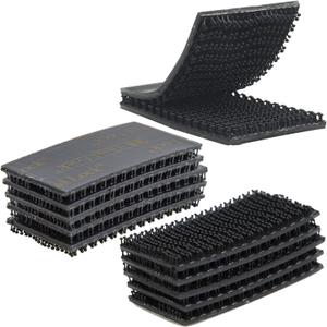 Dual Lock Reclosable Fastener, EZ Pass Holder, 1'' x 2'' Heavy Duty Mounting Tape, 10PCS Reclosable Self Mating Interlocking Tape