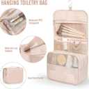 Veken 8 Set Packing Cubes, Cruise Ship Travel Essentials Accessories for Beach Vacation, Personalized Gifts for Women Mom Her, Suitcase Organizer Bags for Luggage with Hanging Toiletry Bag (02 Cream)