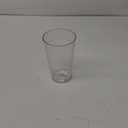 Carlisle FoodService Products Bistro Tumbler Plastic Tumbler for Restaurants, Catering, Kitchens, Plastic, 32 Ounces, Clear
