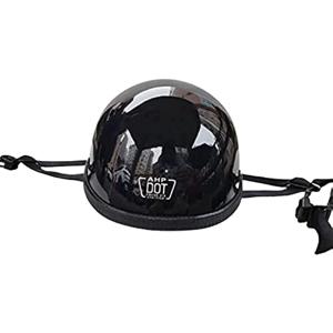 Open Face German Style Beanie Skull Cap Retro, DOT Certified Motorcycle Half Helmet for Men Women Ultra-Thin Half Shell Motorbike Helmet Apply to Bicycle ATV Chopper Scooter (Small)