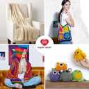 Red Heart Super Saver Soft White Yarn - 3 Pack of 198g/7oz - Acrylic - 4 Medium (Worsted) - 364 Yards - Knitting/Crochet