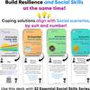 Mind Brain Emotion 52 Essential Social Skills Lessons & Teaching Tool Kit - Social Emotional Learning Activities for Parents, Teachers, School Counselor (Kindergarten, Elementary Kids)